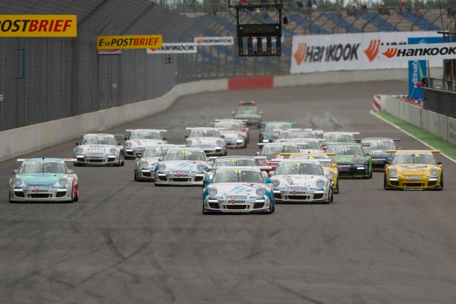 Start Porsche Carrera Cup Deutschland - 04 Lausitzring 2011 - Source: Porsche AG