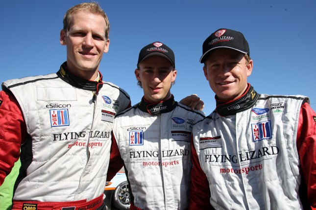 Joerg Bergmeister, Marco Holzer and Patrick Long