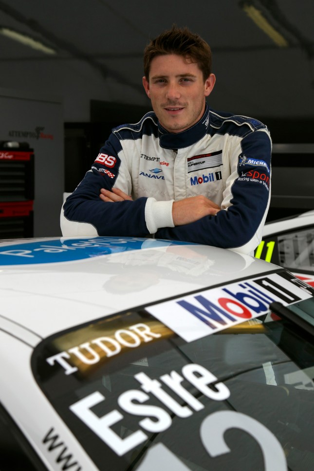 Kevin Estre (F) Porsche Mobil 1 Supercup Italien 2011