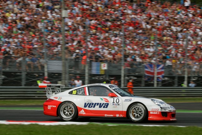 Kuba Giermaziak (PL) Porsche Mobil 1 Supercup Italien 2011