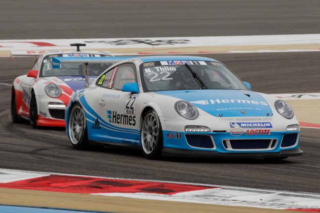 Nicki Thiim (DK) Porsche Mobil 1 Supercup Bahrain 2012