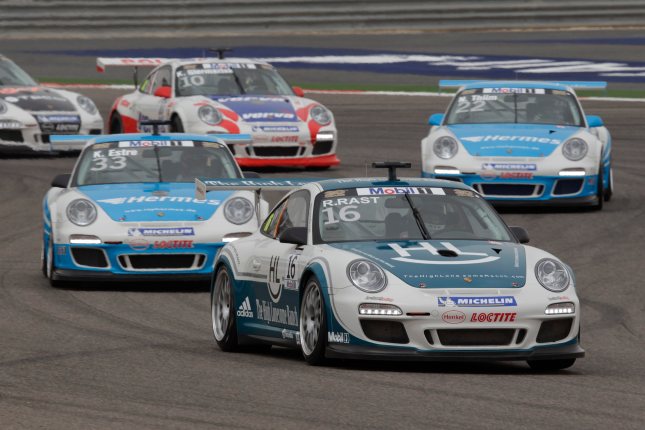 René Rast (D) Porsche Mobil 1 Supercup Bahrain 2012