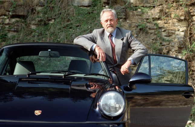 Ferdinand Alexander Porsche with 911 Carrera 2 3,6 Coupé Mj. 1992