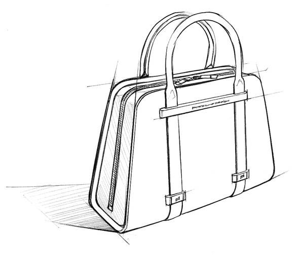 Sketch Porsche Design TwinBag
