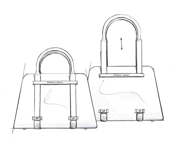 Sketch Porsche Design TwinBag
