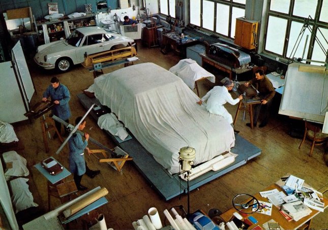 Porsche Project 542. Karl Rabe was the chief engineer.