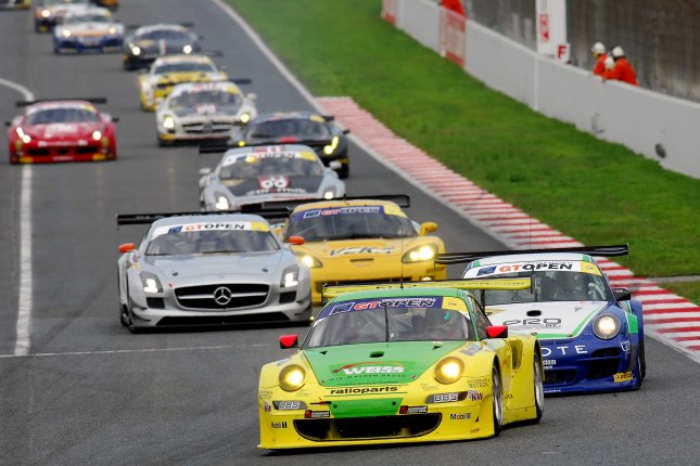 International GT Open, Barcelona, Manthey-Racing, Porsche 911 GT3 RSR, Marco Holzer (GER), Nick Tandy (GBR)