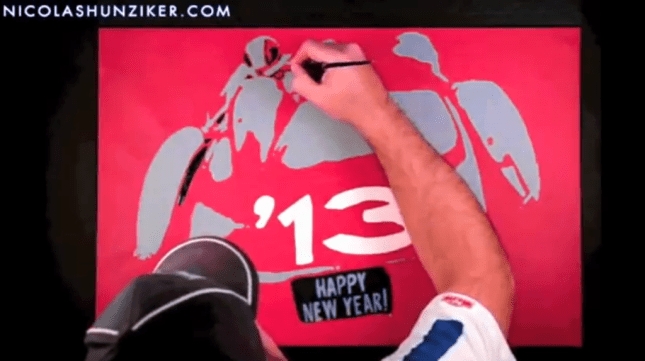 Happy New Year 2013   Nicolas Hunziker Automotive Fine Art   YouTube