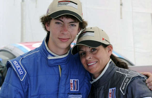 Madison and Melanie Snow Professional racing drivers Photo source: autoblog.com