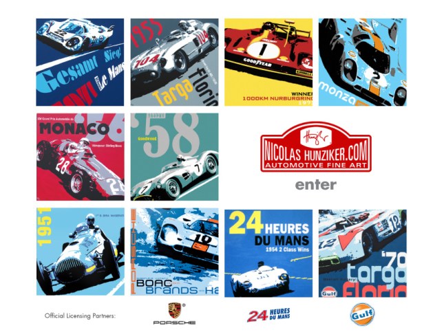 Very cool new t-shirt designed by Nicolas Hunziker, featuring 1971 Monza... - NHAFA-1G