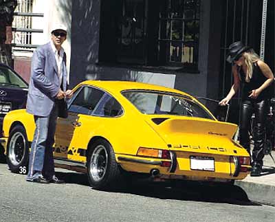 Nicolas Cage and Lisa Marie Presley in Venice, California.