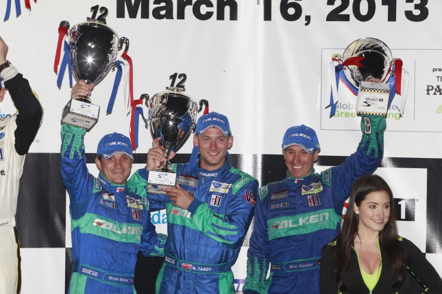 Wolf Henzler, Nick Tandy, Bryan Sellers (r - l)