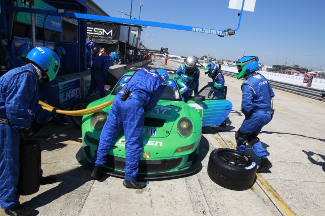 Porsche 911 GT3 RSR, Team Falken Tire: Wolf Henzler, Nick Tandy, Bryan Sellers