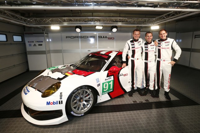 Porsche 911 RSR, Porsche AG Team Manthey: Marc Lieb, Richard Lietz, Romain Dumas