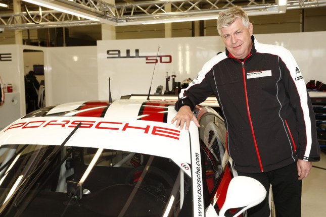 Wolfgang Hatz, Vorstand Forschung und Entwicklung Porsche AG, Porsche 911 RSR