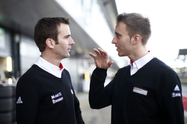 Timo Bernhard & Romain Dumas in Silverstone
