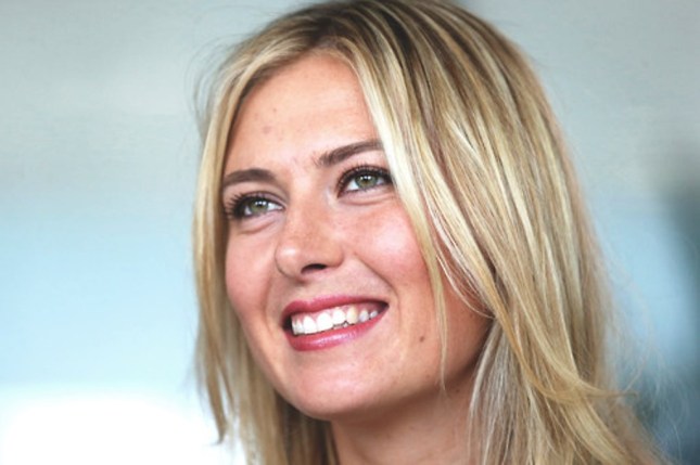 Maria Sharapova...