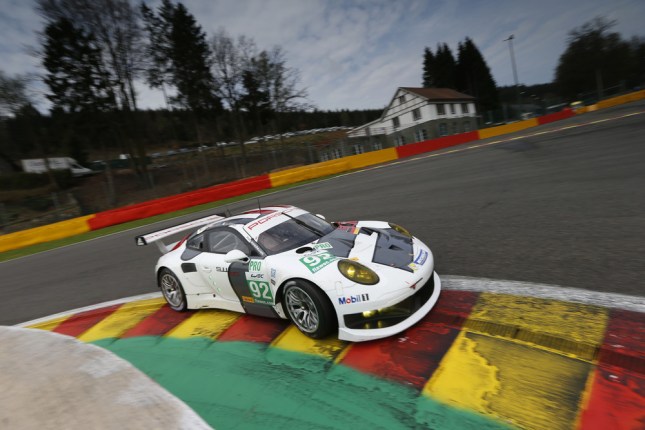 Porsche 911 RSR, Porsche AG Team Manthey: Marc Lieb, Richard Lietz, Romain Dumas