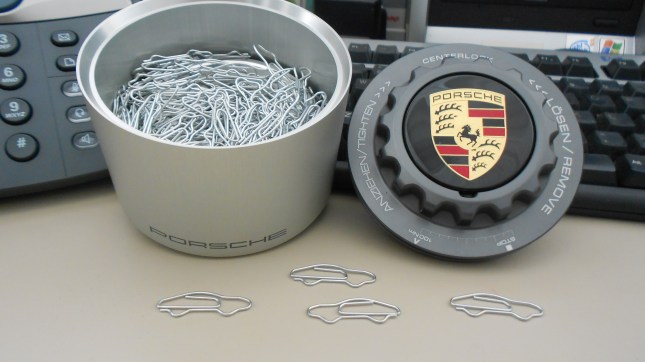 PORSCHE PAPER CLIPS 001