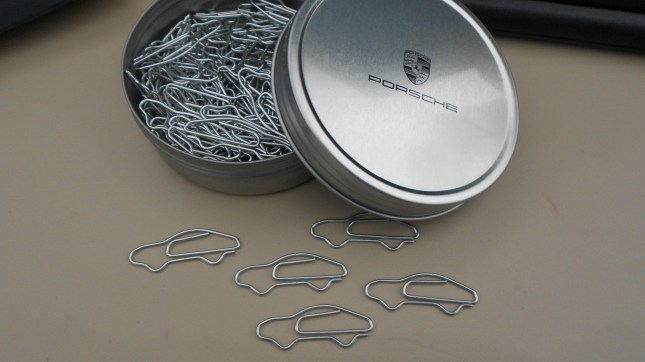 PORSCHE PAPER CLIPS 005