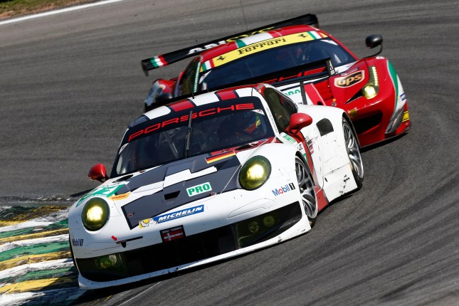 Porsche 911 RSR, Porsche AG Team Manthey: Joerg Bergmeister, Patrick Pilet