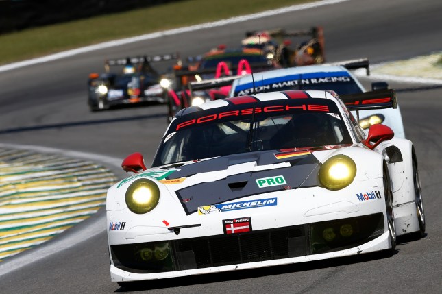 Porsche 911 RSR, Porsche AG Team Manthey: Joerg Bergmeister, Patrick Pilet