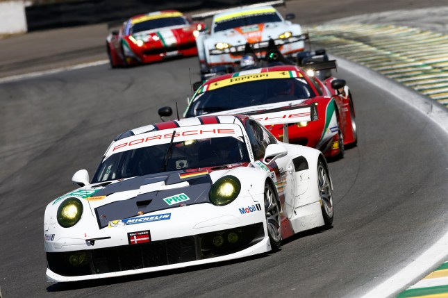 Porsche 911 RSR, Porsche AG Team Manthey: Marc Lieb, Richard Lietz