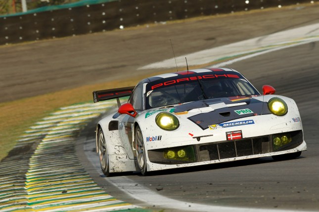 Porsche 911 RSR, Porsche AG Team Manthey: Joerg Bergmeister, Patrick Pilet