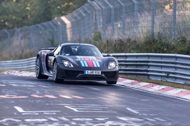 Record Run 918 Spyder Nürburgring