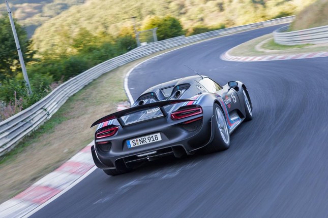 Record Run 918 Spyder Nürburgring