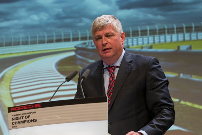Wolfgang Hatz, Porsche Motorsport Night of Champions 2013