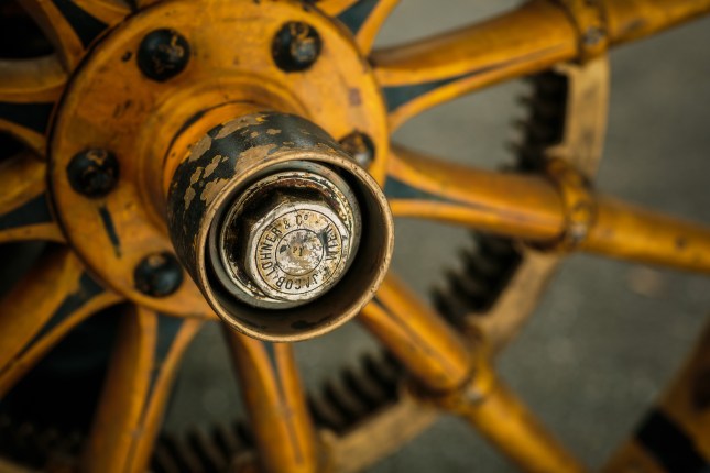 Porsche engraved the code “P1” (standing for Porsche, number 1) onto all of the key components.