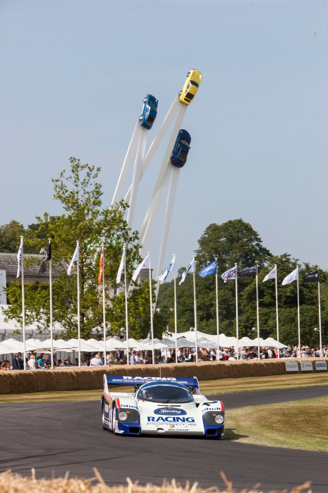 Last year the anniversary "50 years of the 911" was celebrated at the Goodwood "Festival of Speed".