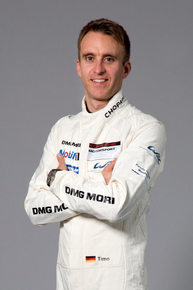 Porsche works driver Timo Bernhard