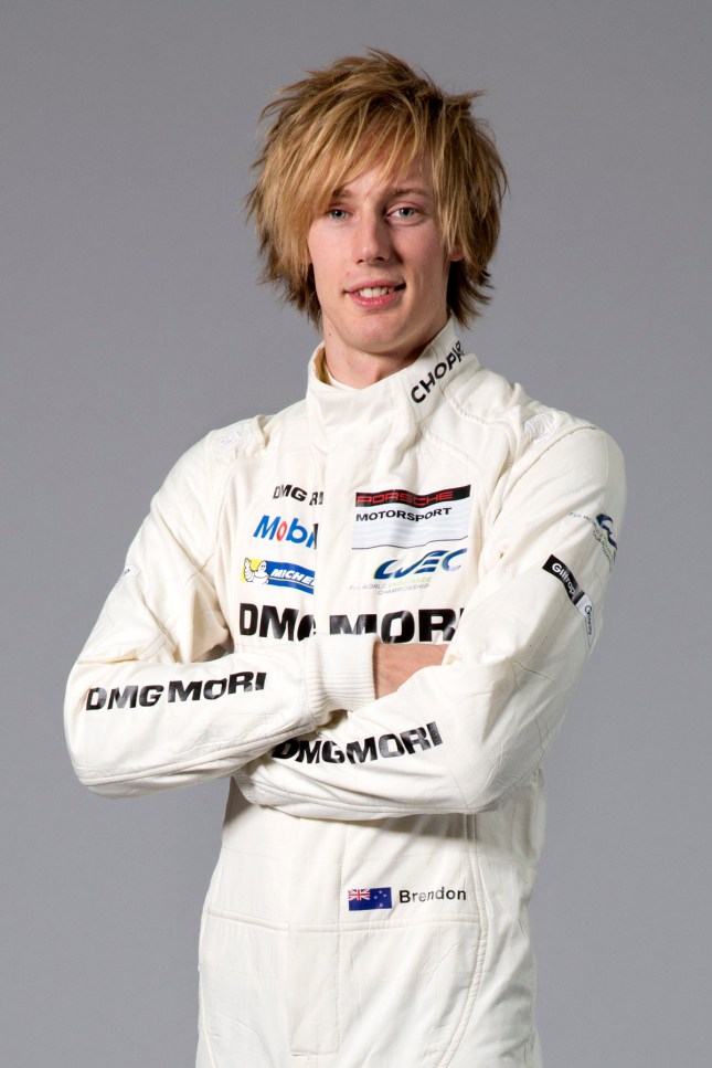 Porsche works driver Brendon Hartley