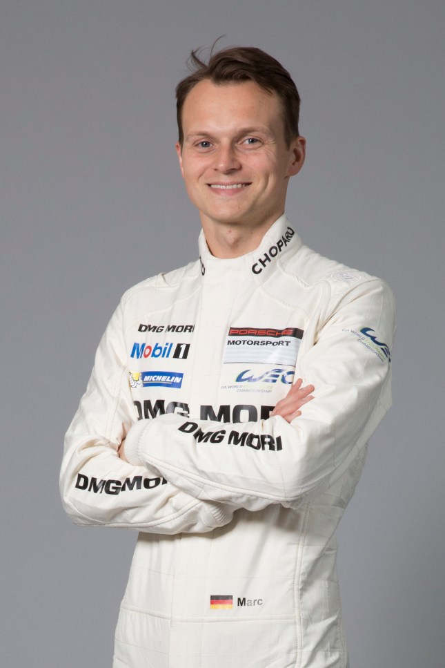 Porsche works driver Marc Lieb