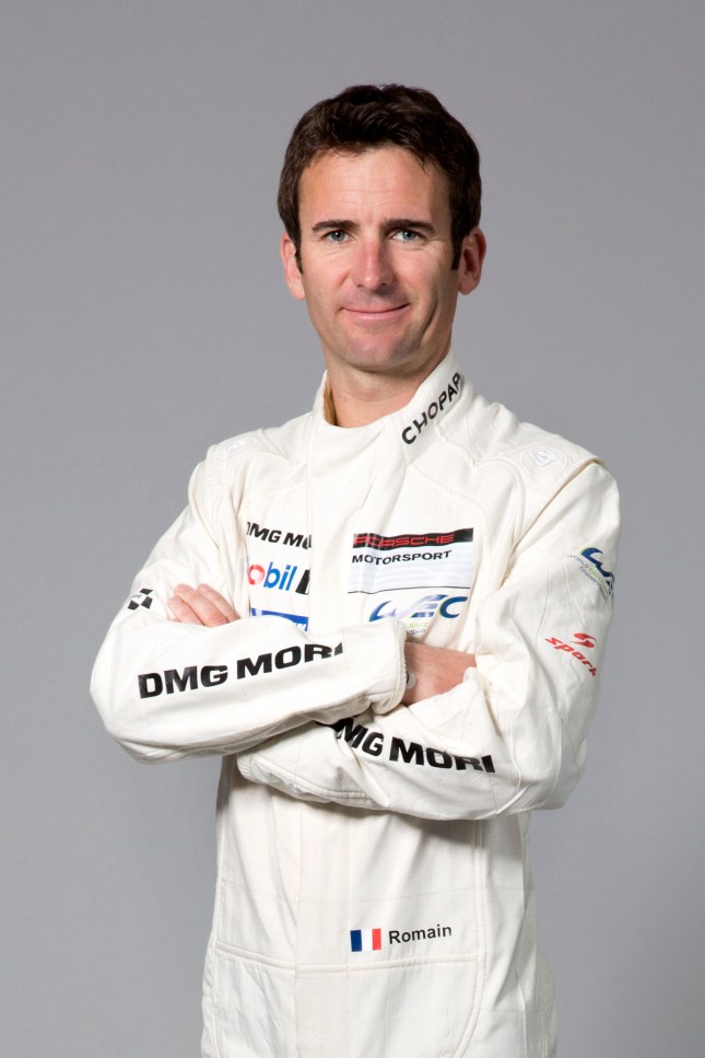 Porsche works driver Romain Dumas