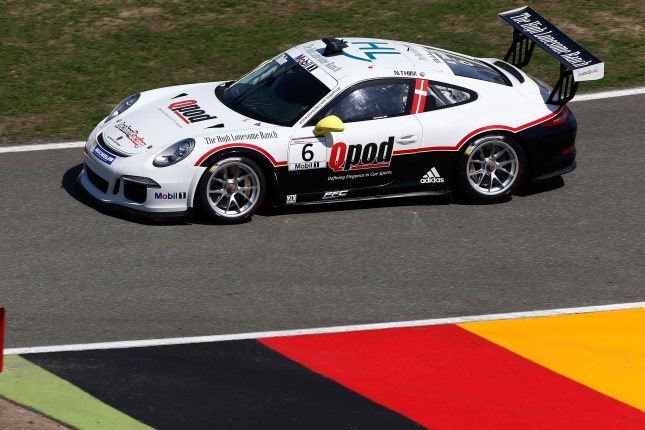 Nicki Thiim (DK) Porsche Mobil 1 Supercup Hockenheim 2014