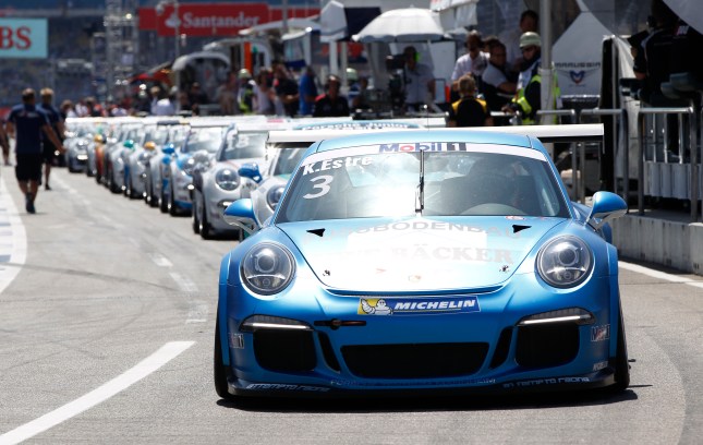 Kévin Estre (F) Porsche Mobil 1 Supercup Hockenheim 2014