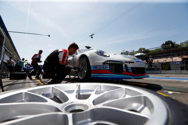 Patrick Dempsey (USA) Porsche Mobil 1 Supercup Hockenheim 2014