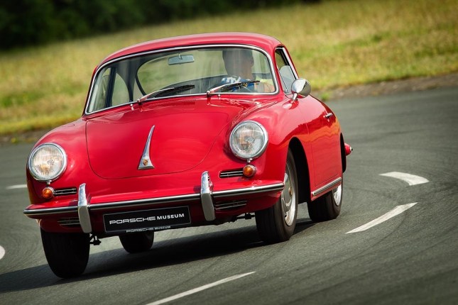 Tyre tests for classic Porsche cars: 356 B 1600 Super 90 (1963)
