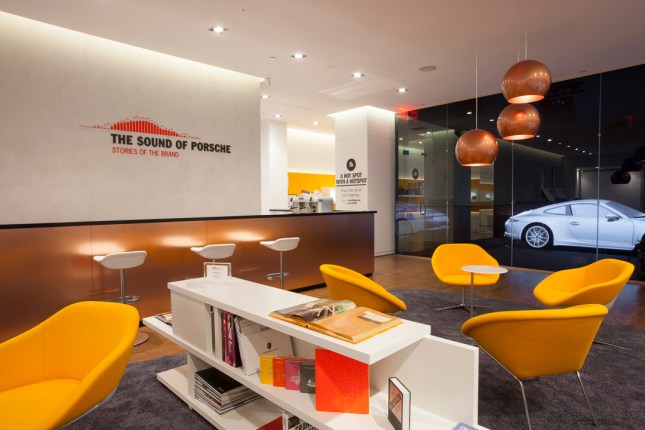 Porsche opens pop-up store with Sound Lab in New York hot spot