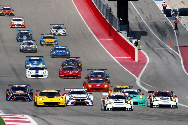Porsche 911 RSR ie 2016 in the USA Porsche 911 RSR, Porsche North America: Patrick Pilet, Nick Tandy, Porsche North America: Joerg Bergmeister, Earl Bamber