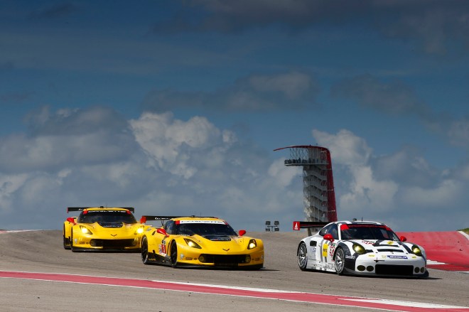 Porsche 911 RSR ie 2016 in the USA  Porsche 911 RSR, Porsche North America: Joerg Bergmeister, Earl Bamber